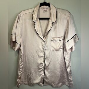 Victoria's Secret Light Pink Satin Pajamas